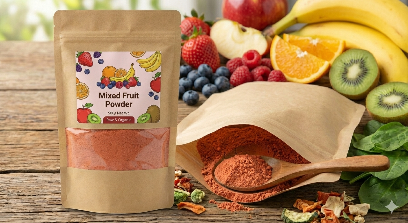 mixed fruit powder