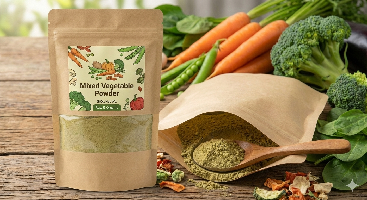 mixed vegetable powder